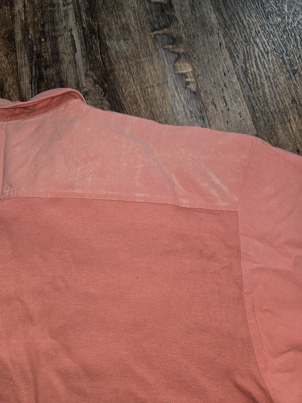 Norm Thompson Short-Sleeve Polo in Orange - Picture 6 of 7